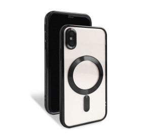 Чохол with MagSafe для iPhone X/XS (09) black