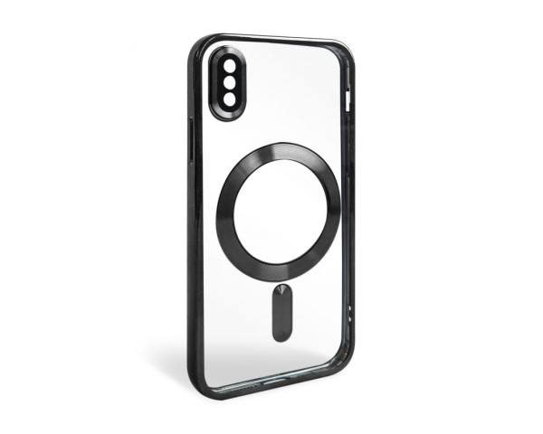 Чохол with MagSafe для iPhone X/XS (09) black