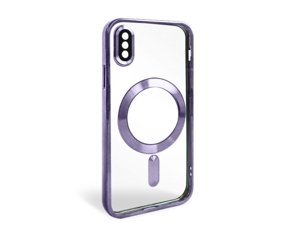Чохол with MagSafe для iPhone X/XS (11) purple