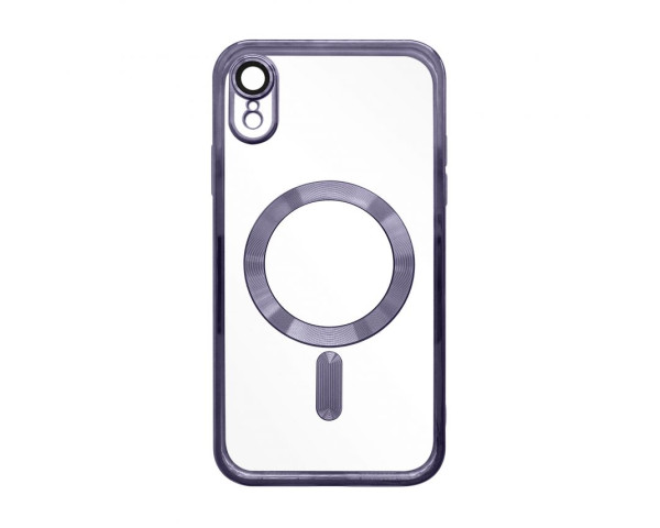 Чехол с функцией MagSafe для Apple iPhone Xr violet (2)