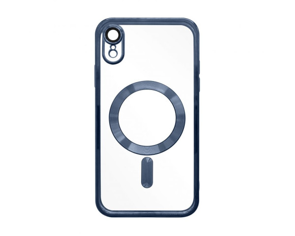 Чехол с функцией MagSafe для Apple iPhone Xr blue (4)