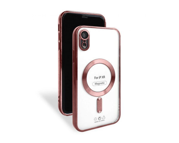 Чехол с функцией MagSafe для Apple iPhone Xr rose gold (6)