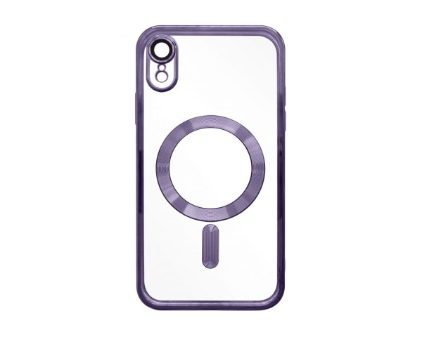Чехол с функцией MagSafe для Apple iPhone Xr purple (11)