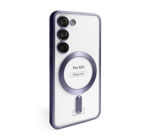 Чехол с функцией MagSafe для Samsung Galaxy S23/S911 (2023) violet (02)