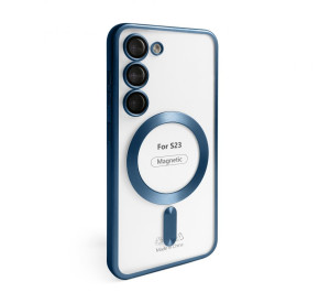 Чехол с функцией MagSafe для Samsung Galaxy S23/S911 (2023) blue (04)