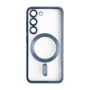 Чехол с функцией MagSafe для Samsung Galaxy S23/S911 (2023) dark blue (07) матовый