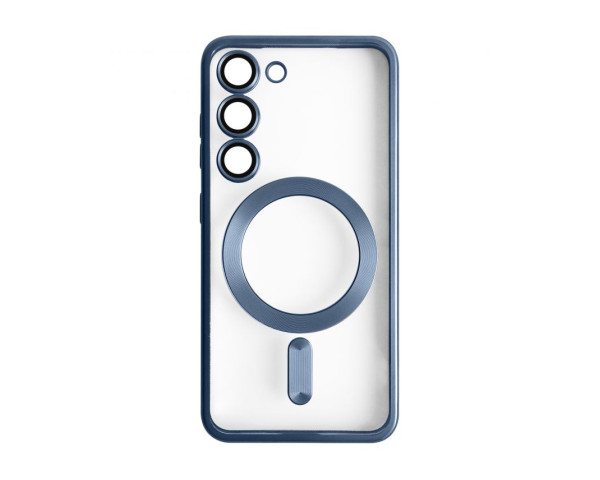 Чехол с функцией MagSafe для Samsung Galaxy S23/S911 (2023) dark blue (07) матовый