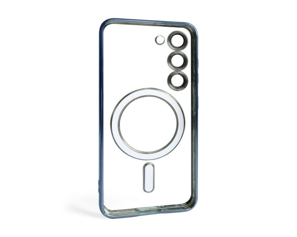 Чехол с функцией MagSafe для Samsung Galaxy S23/S911 (2023) dark blue (07) матовый