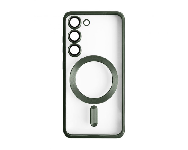 Чохол з функцією MagSafe для Samsung Galaxy S23/S911 (2023) olive (08)