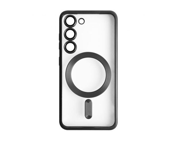 Чехол с функцией MagSafe для Samsung Galaxy S23/S911 (2023) black (09) матовый