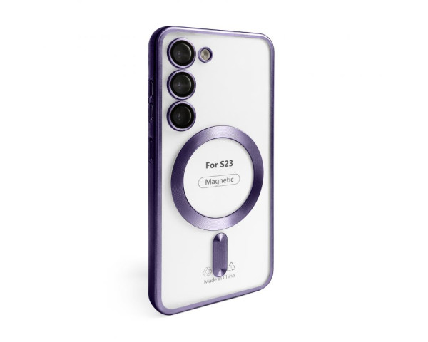 Чохол with MagSafe для Samsung S23 (11) purple