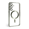 Чохол з функцією MagSafe для Samsung Galaxy S24 Plus/S926 (2024), S25 Plus/S936 (2025) olive (08)
