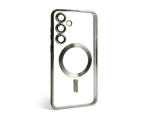 Чохол з функцією MagSafe для Samsung Galaxy S24 Plus/S926 (2024), S25 Plus/S936 (2025) olive (08)