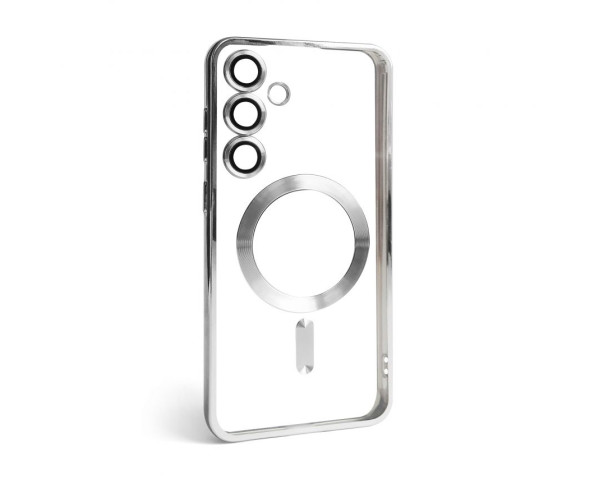 Чохол з функцією MagSafe для Samsung Galaxy S24 Plus/S926 (2024), S25 Plus/S936 (2025) silver (10)