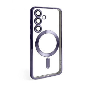 Чехол с функцией MagSafe для Samsung Galaxy S24/S921 (2024), S25/S931 (2025) violet (02)