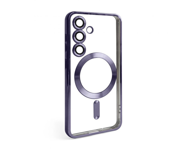 Чехол с функцией MagSafe для Samsung Galaxy S24/S921 (2024), S25/S931 (2025) violet (02)