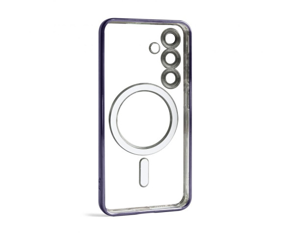 Чехол с функцией MagSafe для Samsung Galaxy S24/S921 (2024), S25/S931 (2025) violet (02)