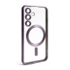 Чехол с функцией MagSafe для Samsung Galaxy S24/S921 (2024), S25/S931 (2025) violet (02) матовый