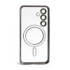 Чехол с функцией MagSafe для Samsung Galaxy S24/S921 (2024), S25/S931 (2025) violet (02) матовый
