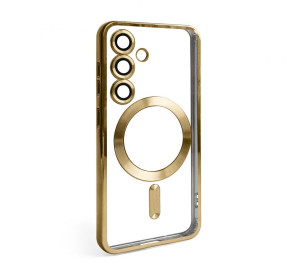 Чехол с функцией MagSafe для Samsung Galaxy S24/S921 (2024), S25/S931 (2025) gold (03)