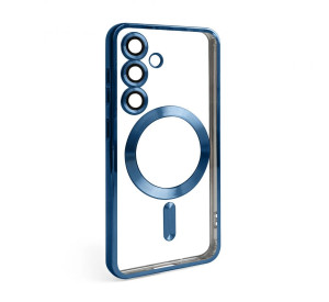 Чехол с функцией MagSafe для Samsung Galaxy S24/S921 (2024), S25/S931 (2025) blue (04)