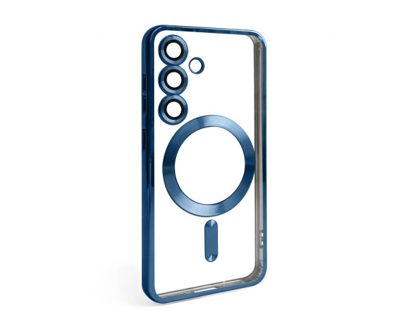 Чехол с функцией MagSafe для Samsung Galaxy S24/S921 (2024), S25/S931 (2025) blue (04)