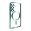 Чехол с функцией MagSafe для Samsung Galaxy S24/S921 (2024), S25/S931 (2025) green (05)