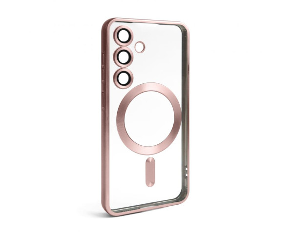 Чохол з функцією MagSafe для Samsung Galaxy S24/S921 (2024) pink (06) matte
