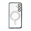 Чохол with MagSafe для Samsung S24/S25 (07) dark blue matte