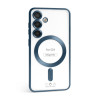 Чохол with MagSafe для Samsung S24/S25 (07) dark blue matte