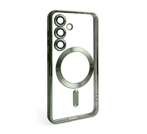 Чохол with MagSafe для Samsung S24/S25 (08) olive