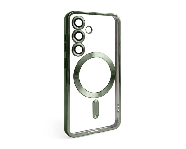 Чохол with MagSafe для Samsung S24/S25 (08) olive