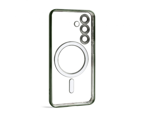 Чохол with MagSafe для Samsung S24/S25 (08) olive