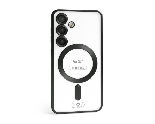 Чохол з функцією MagSafe для Samsung Galaxy S24/S921 (2024) black (09) matte