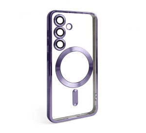 Чохол with MagSafe для Samsung S24/S25 (11) purple