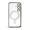 Чехол с функцией MagSafe для Samsung Galaxy S24/S921 (2024), S25/S931 (2025) grey (12) матовый