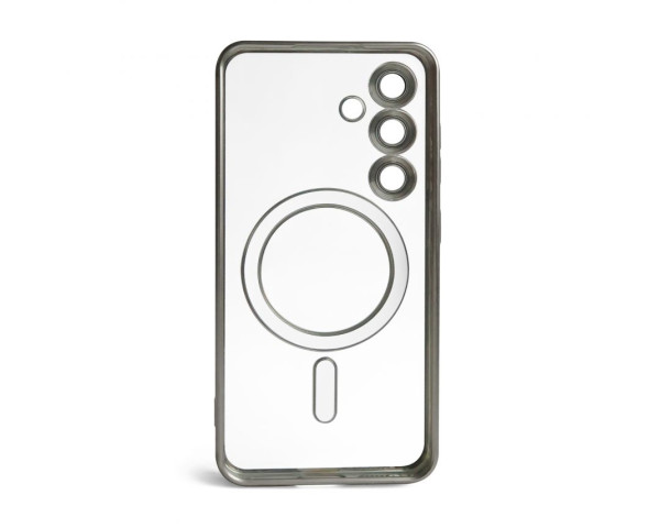 Чехол с функцией MagSafe для Samsung Galaxy S24/S921 (2024), S25/S931 (2025) grey (12) матовый