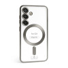 Чехол с функцией MagSafe для Samsung Galaxy S24/S921 (2024), S25/S931 (2025) grey (12) матовый