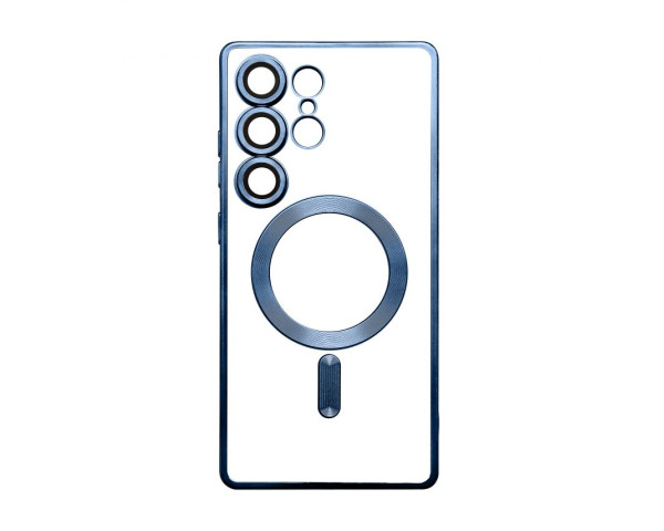 Чехол с функцией MagSafe для Samsung Galaxy S25 Ultra/S938 (2025) blue (04)