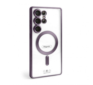 Чохол з функцією MagSafe для Samsung Galaxy S26 Ultra/S948 (2026) violet (02) матовий