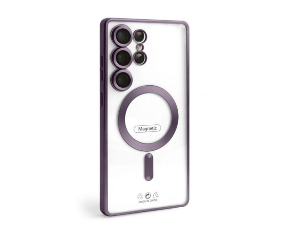 Чохол з функцією MagSafe для Samsung Galaxy S26 Ultra/S948 (2026) violet (02) матовий