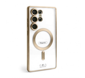 Чохол з функцією MagSafe для Samsung Galaxy S26 Ultra/S948 (2026) gold (03) матовий