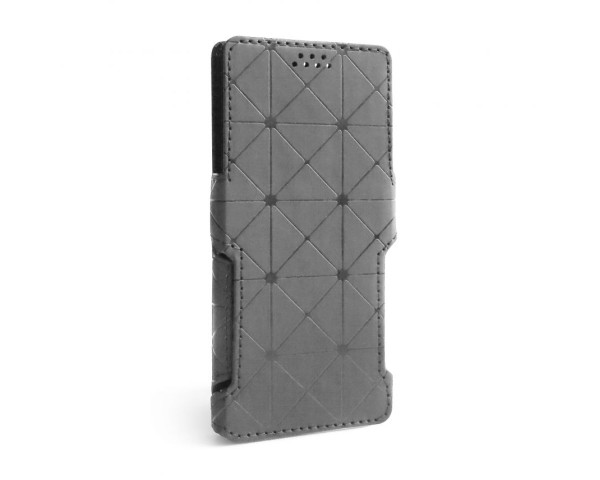 Чохол-книжка Status (18:9) 6.0'' ромб grey