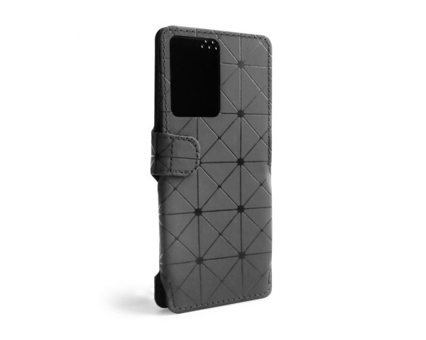 Чохол-книжка Status (18:9) 6.2'' ромб grey