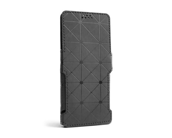 Чохол-книжка Status (18:9) 6.2'' ромб grey