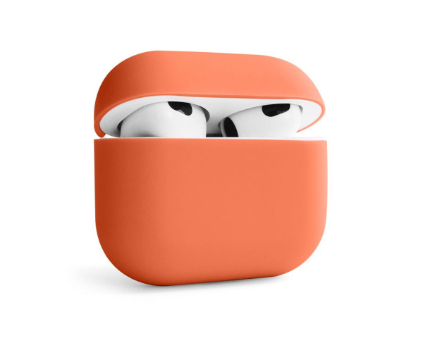 Чохол для AirPods 3 Slim (04) papaya_світло-оранжевий