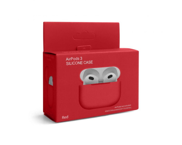 Чохол для AirPods 3 Slim red (08)