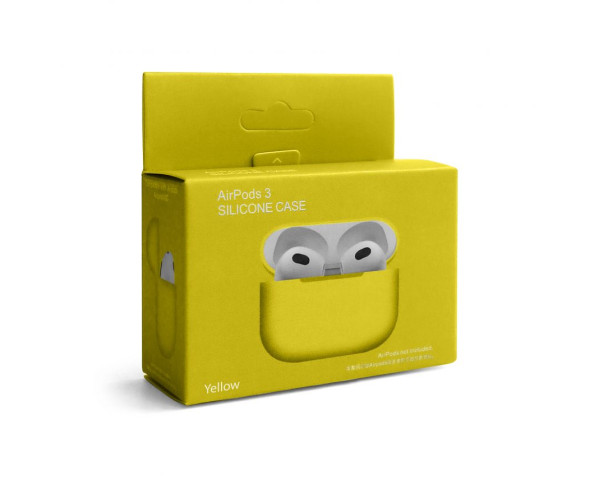 Чохол для AirPods 3 Slim yellow (14)