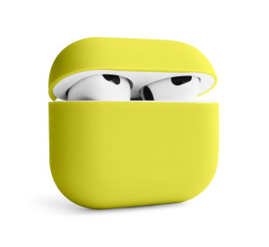 Чохол для AirPods 3 Slim (15) mellow yellow_світло-жовтий