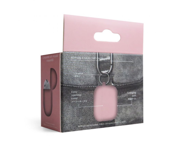 Чехол для AirPods 4 Slim pink (03)